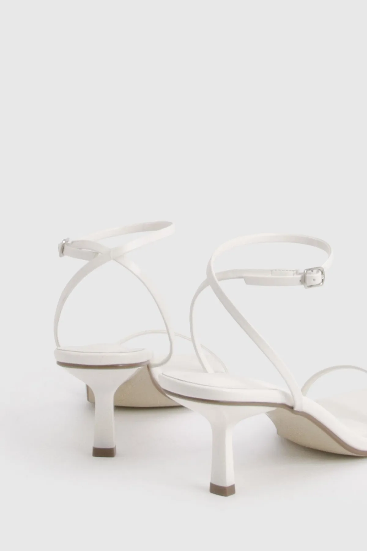boohoo Escarpins À Deux Brides Coupe Large À Bout Carré Et Talon Mi-haut< Chaussures Festives|Chaussures À Talons