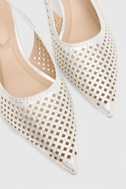 Oasis Escarpins Diana À Bride Arrière Et Petit Talon Avec Sequins Et Bout Pointu< Chaussures À Talons|Escarpins