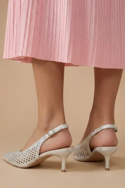 Oasis Escarpins Diana À Bride Arrière Et Petit Talon Avec Sequins Et Bout Pointu< Chaussures À Talons|Escarpins