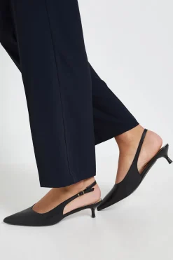 Escarpins Faelina En Synthétiquecuir À Bride Arrière Et Petit Talon