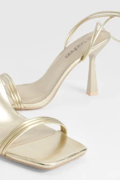 boohoo Escarpins Hauts À Triple Bride Enveloppante< Chaussures Festives|Chaussures À Talons