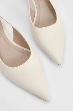 Escarpins Jess À Bride Arrière En Synthétiquecuir Avec Petit Talon