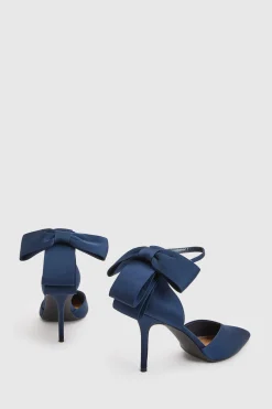 Coast Escarpins Kittie à Talon Aiguille Haut avec Nœud Satiné au Dos< Chaussures Festives|Chaussures À Talons