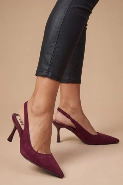 Dorothy Perkins Escarpins Marcie À Bride Arrière En Synthétique Avec Talon Évasé< Chaussures À Talons|Escarpins