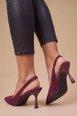 Dorothy Perkins Escarpins Marcie À Bride Arrière En Synthétique Avec Talon Évasé< Chaussures À Talons|Escarpins