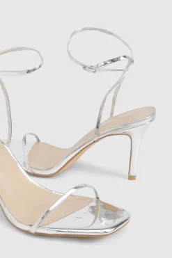 boohoo Escarpins métalliques à peine perceptibles à talon aiguille bas< Chaussures Festives|Chaussures À Talons