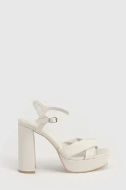boohoo Escarpins À Plateforme Et Talon Bloc À Brides Croisées 2 Parties< Chaussures Festives|Chaussures À Talons