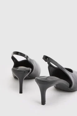 boohoo Escarpins Slingback À Bout Carré Et Petit Talon< Chaussures Festives|Chaussures À Talons