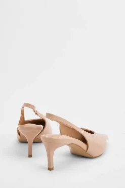 boohoo Escarpins Slingback À Bout Carré Et Petit Talon< Chaussures Festives|Chaussures À Talons
