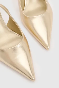 Escarpins Slingback À Talon Stiletto Mi-haut