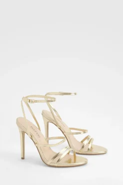 Escarpins Stiletto À Brides Fines Multiples
