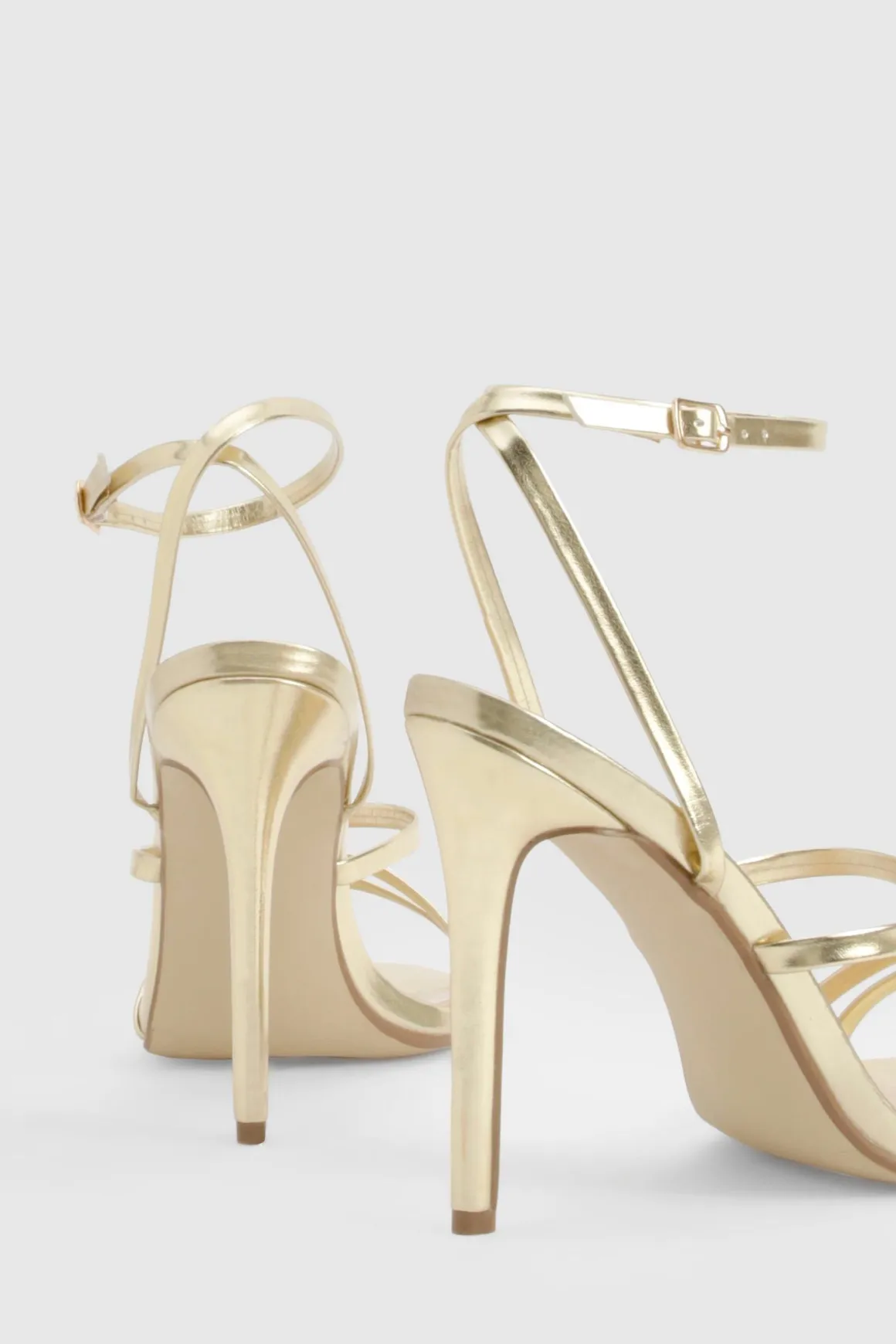 Escarpins Stiletto À Brides Fines Multiples