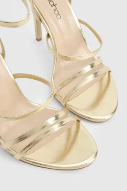 Escarpins Stiletto À Brides Fines Multiples