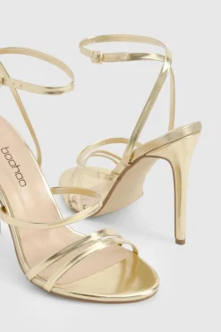 Escarpins Stiletto À Brides Fines Multiples