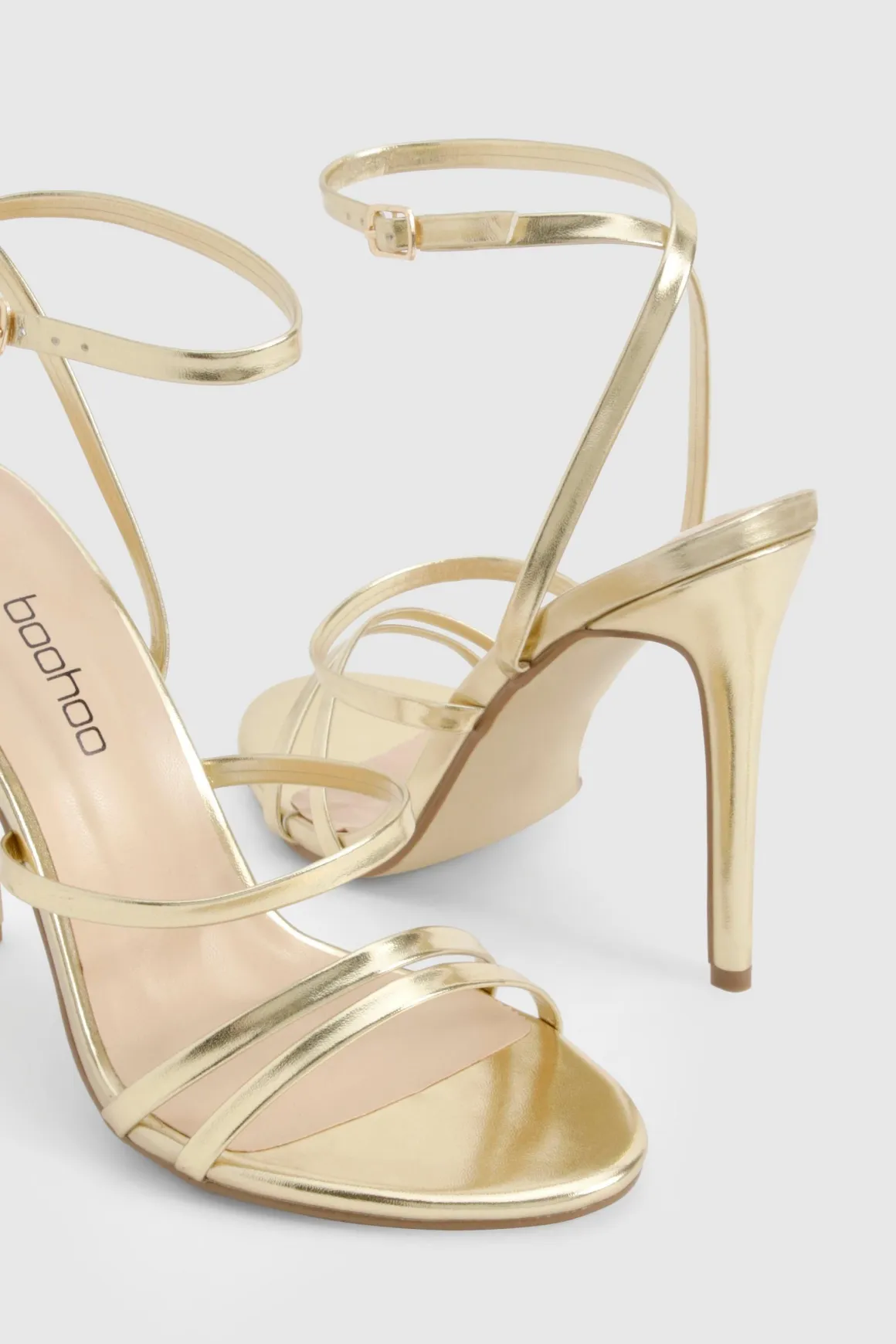 Escarpins Stiletto À Brides Fines Multiples