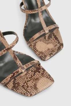 boohoo Escarpins Stiletto à Triple Bride Imprimé Synthétique< Chaussures Festives|Chaussures À Talons