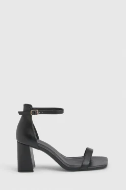 boohoo Escarpins À Talon Bloc Mi-Hauteur 2 Parties Coupe Large< Chaussures Festives|Chaussures À Talons