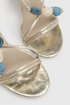 boohoo Escarpins À Talons Aiguilles Asymétriques Avec Brides Et Détails De Perles< Chaussures Festives|Chaussures À Talons