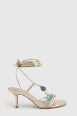 boohoo Escarpins À Talons Aiguilles Asymétriques Avec Brides Et Détails De Perles< Chaussures Festives|Chaussures À Talons