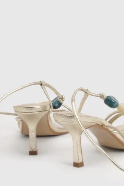 boohoo Escarpins À Talons Aiguilles Asymétriques Avec Brides Et Détails De Perles< Chaussures Festives|Chaussures À Talons