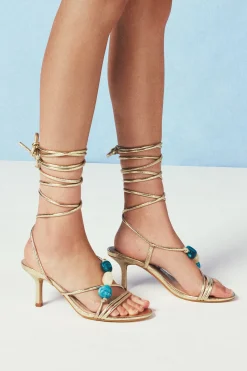 boohoo Escarpins À Talons Aiguilles Asymétriques Avec Brides Et Détails De Perles< Chaussures Festives|Chaussures À Talons