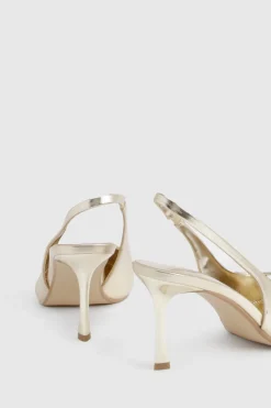 boohoo Escarpins à Talons Aiguilles Bride Arrière Coupe Large< Chaussures Festives|Chaussures À Talons
