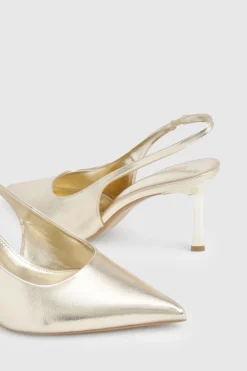 boohoo Escarpins à Talons Aiguilles Bride Arrière Coupe Large< Chaussures Festives|Chaussures À Talons