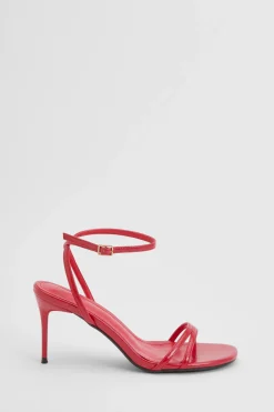 boohoo Escarpins À Talons Aiguilles Coupe Large Avec Double Bride Et Détail Deux Pièces< Chaussures Festives|Chaussures À Talons