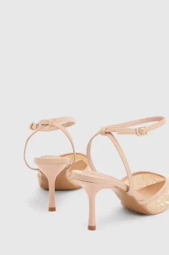 Escarpins À Talons Aiguilles Maria En Synthétiquecuir Ornés De Paillettes