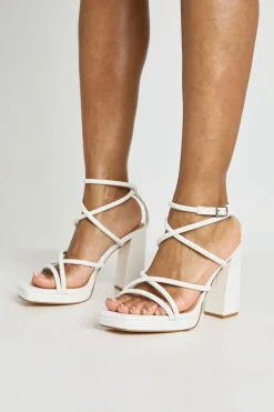 boohoo Escarpins À Talons Carrés Larges Et Brides Multiples< Chaussures Festives|Chaussures À Talons