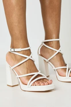 boohoo Escarpins À Talons Carrés Larges Et Brides Multiples< Chaussures Festives|Chaussures À Talons