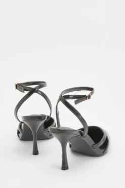 Escarpins À Talons Coupe Large Avec Découpes Et Bride En 2 Parties
