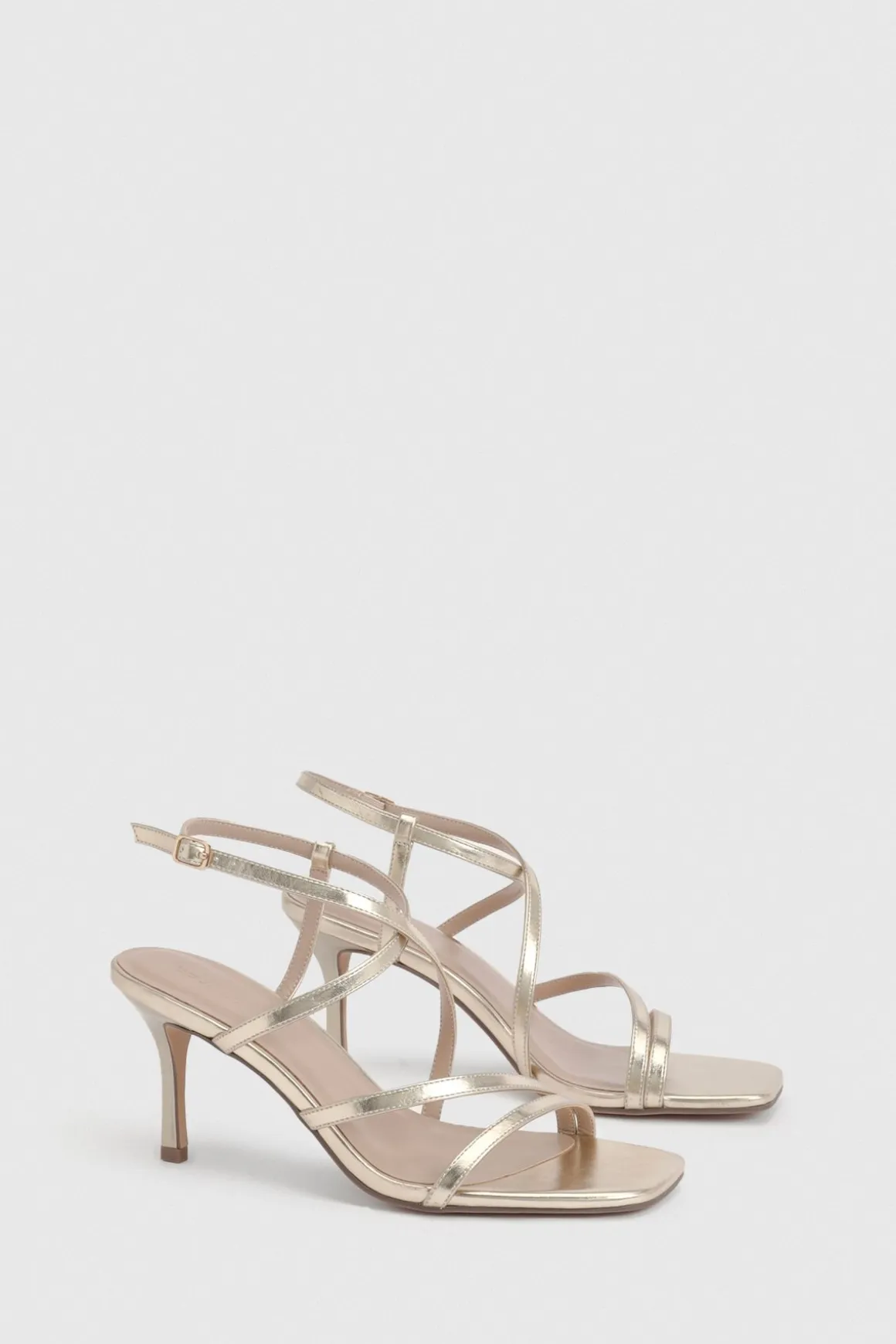 Escarpins À Talons Hauts Avec Brides Croisées