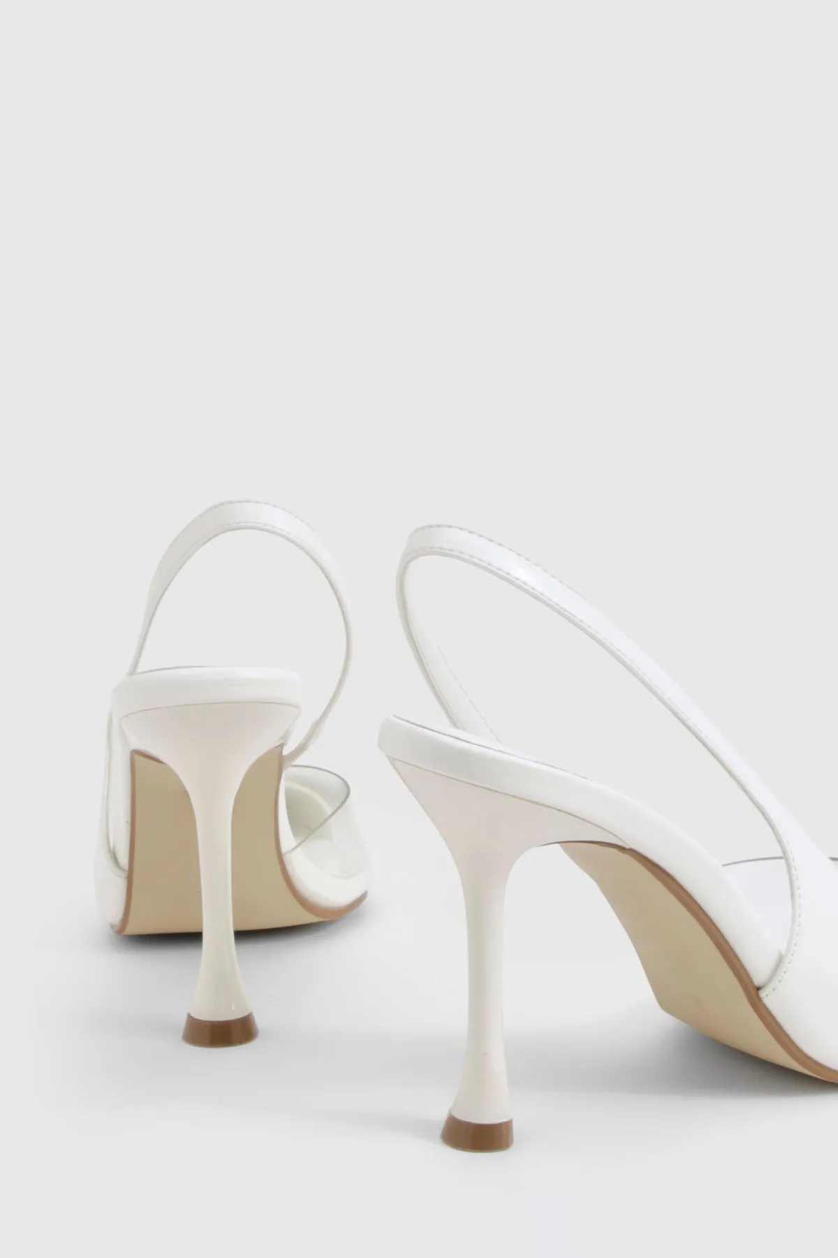 boohoo Escarpins transparents à bride arrière< Chaussures Festives|Chaussures À Talons