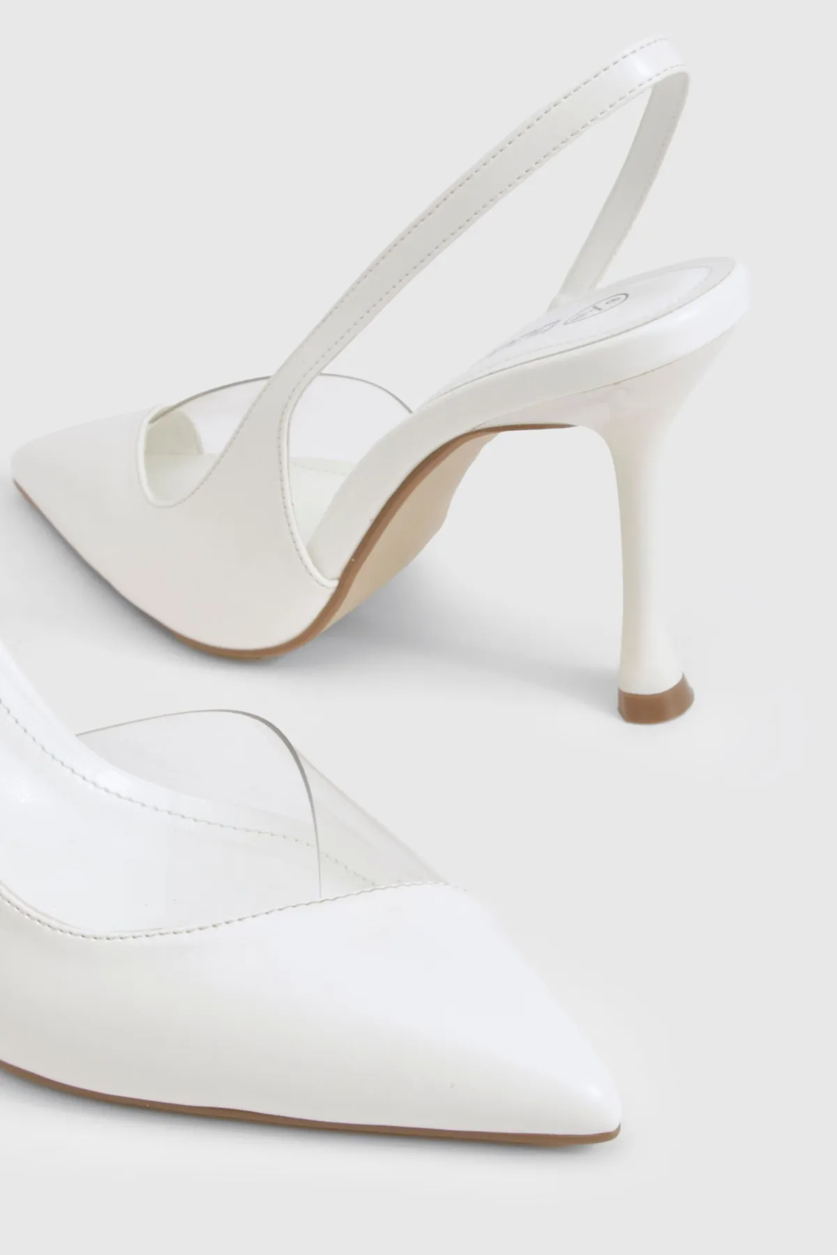 boohoo Escarpins transparents à bride arrière< Chaussures Festives|Chaussures À Talons