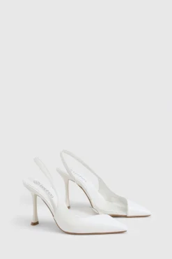 boohoo Escarpins transparents à bride arrière< Chaussures Festives|Chaussures À Talons