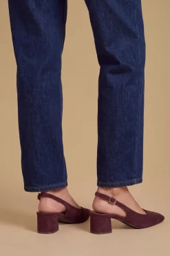 Oasis Escarpin À Talon Bloc Et Bride Arrière Willow En Synthétique< Chaussures À Talons|Escarpins