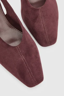 Oasis Escarpin À Talon Bloc Et Bride Arrière Willow En Synthétique< Chaussures À Talons|Escarpins