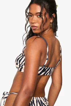Essentiels de Maillots de Bain – Haut de Bikini Bandeau Zebra