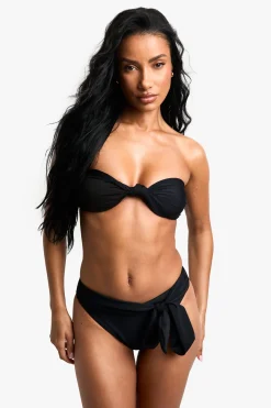 Essentiels de Maillots de Bain Slip Noué Taille Haute
