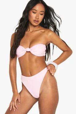 Essentiels de Maillots de Bain : Haut de Bikini Bandeau Noué