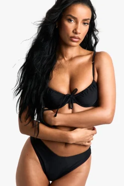 boohoo Essentiels Maillots de Bain – Haut de Bikini à Armatures<Femme Maillots De Bain|Tenues De Plage