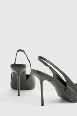 boohoo Extreme Escarpins à bride arrière à bout pointu< Chaussures À Talons|Escarpins