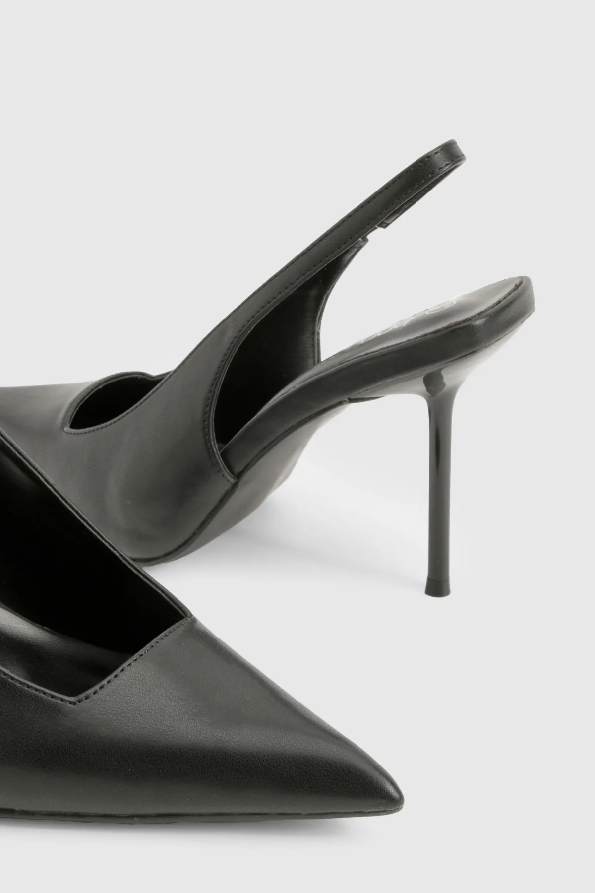 boohoo Extreme Escarpins à bride arrière à bout pointu< Chaussures À Talons|Escarpins