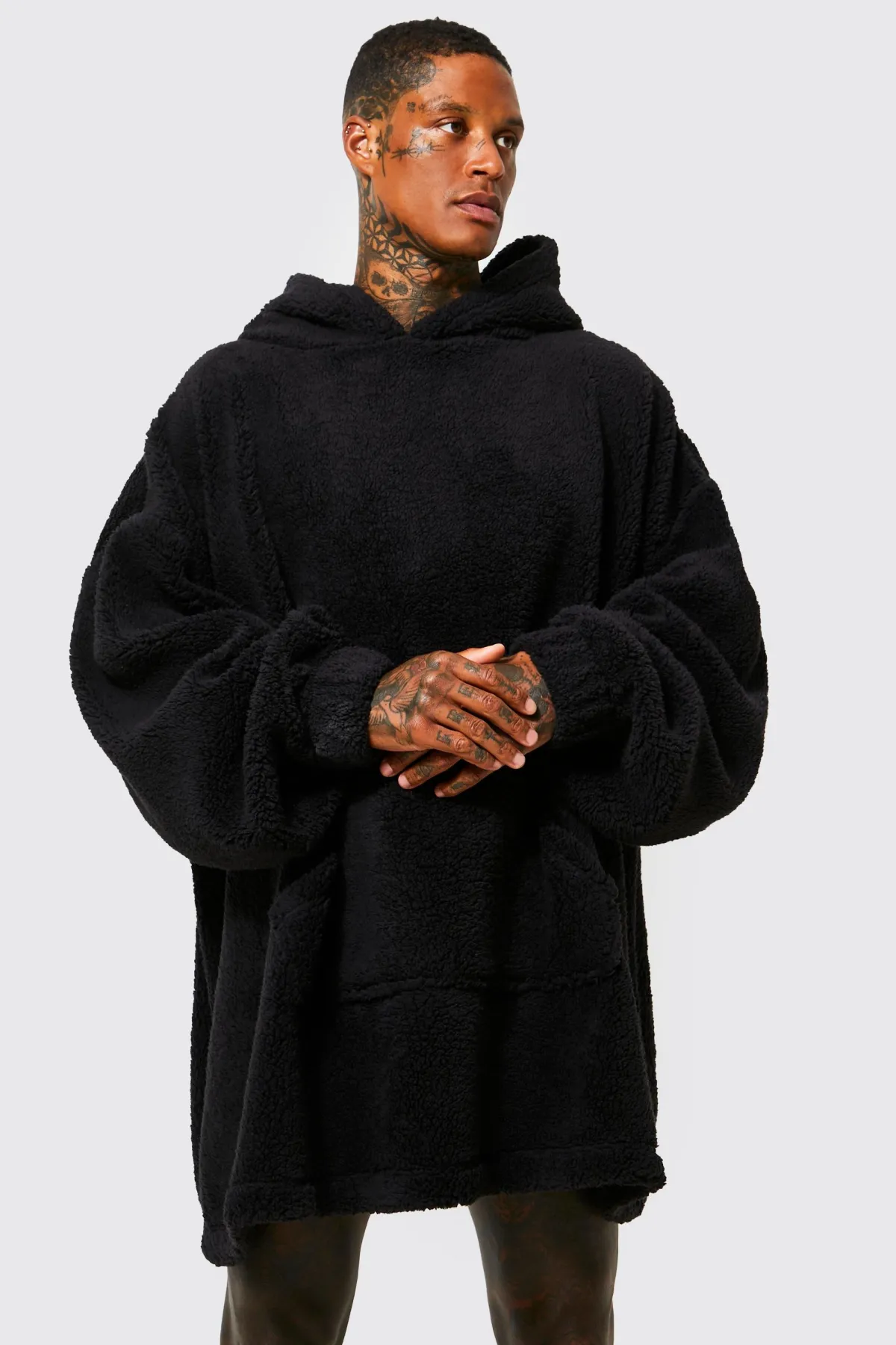 boohooMAN Extreme Oversized Hoodie<Homme Tout Afficher|Vêtements Confort