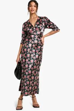 Floral Midaxi Tea Dress
