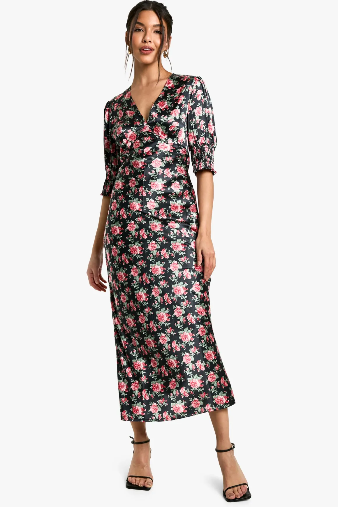 Floral Midaxi Tea Dress
