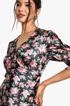 Floral Midaxi Tea Dress