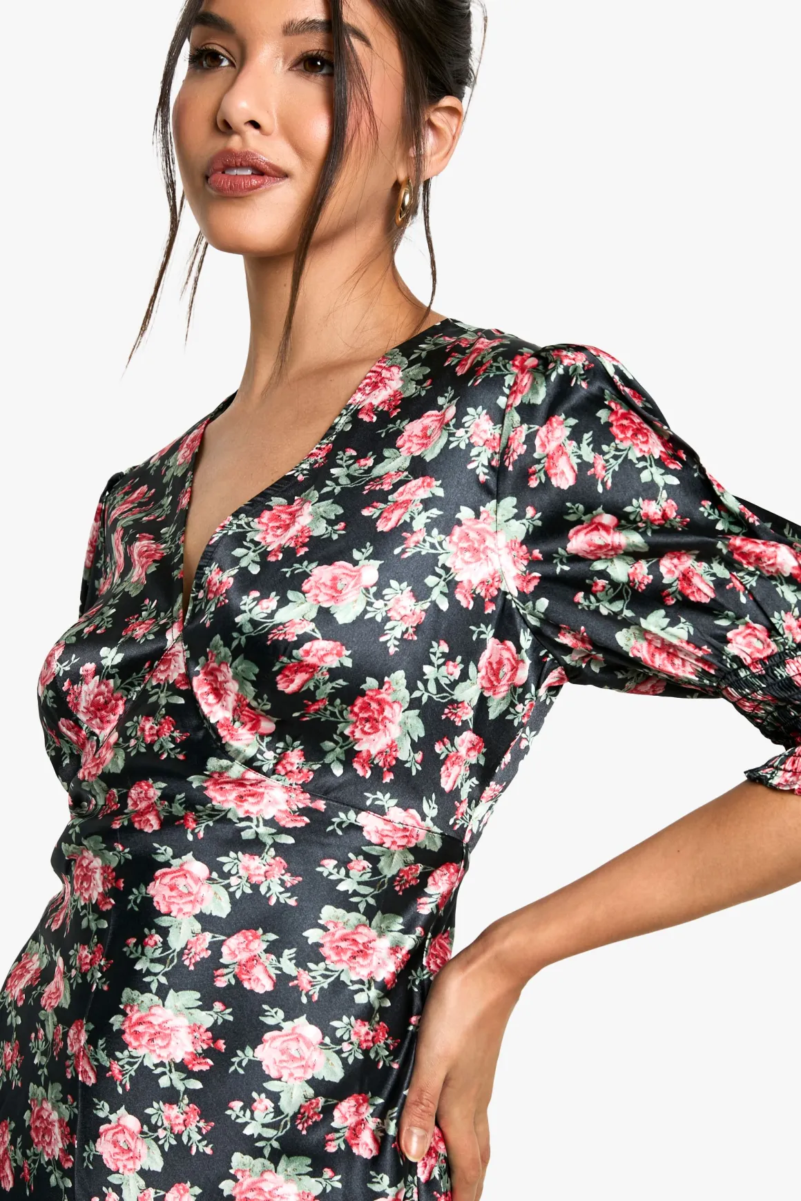 Floral Midaxi Tea Dress