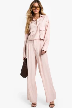 Fluid Straight Leg Trousers